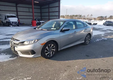2018 Honda Civic Ex from USA, damaged, VIN 2HGFC2F78JH529955